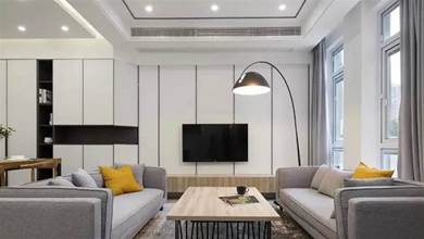 室內裝修裝潢180平復式現代簡約風，裝修簡潔時尚，愜意舒適